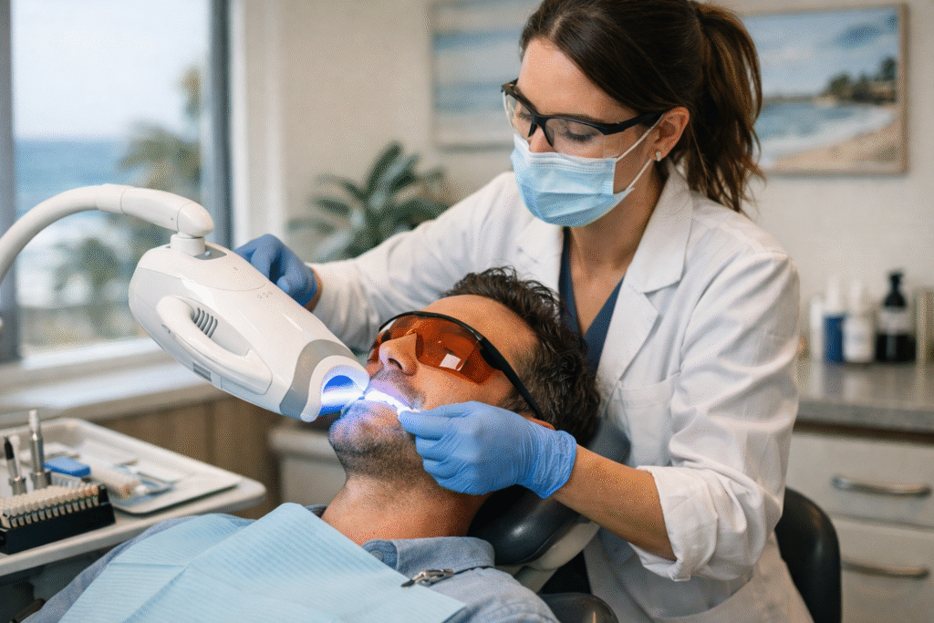 Teeth whitening treatment in Cronulla