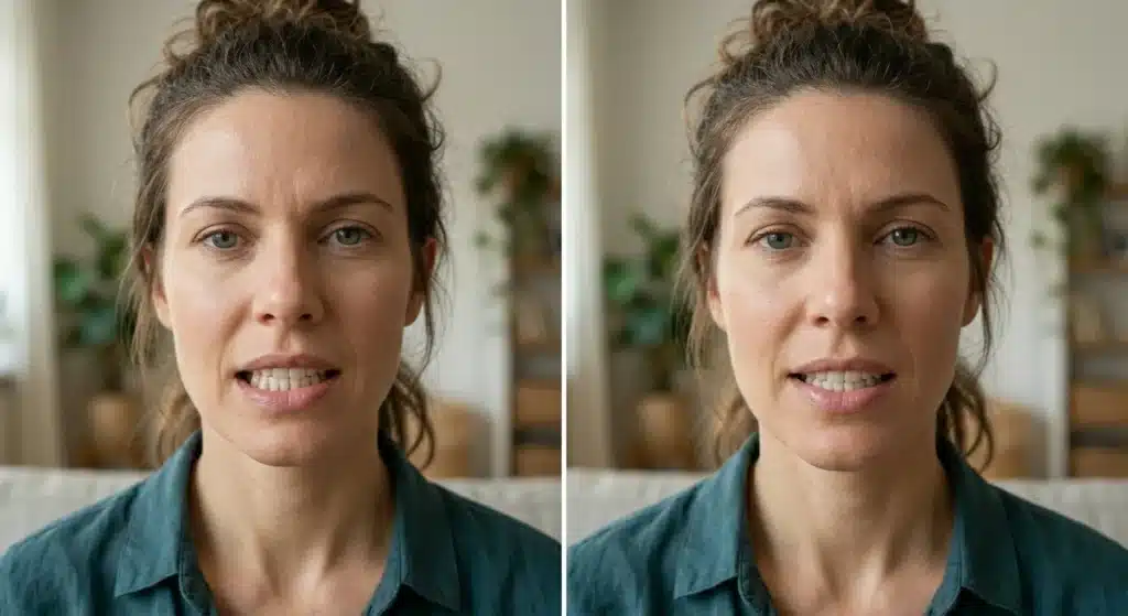 daily TMJ exercise routine